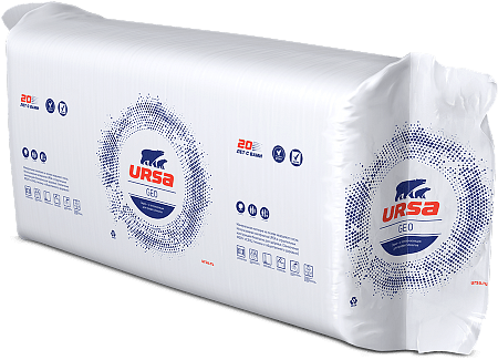 Утеплитель URSA GEO П-15 (0,762 куб/уп)